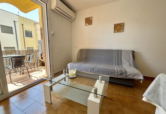 Appartement à Empuriabrava - 135-Appartement  à 200 m de la plage tout confort à 'Empuriabrava  -wifi gratuit