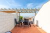 Appartement à Rosas / Roses - 166-Magnifique penthouse avec piscine à Roses. Port Canigo