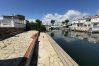 Maison à Empuriabrava - 150-Belle maison sur le  canal avec piscine et amarrage