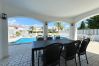 House in Empuriabrava - 150-Beautiful canal house with pool and mooring