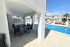 House in Empuriabrava - 150-Beautiful canal house with pool and mooring