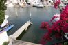 Townhouse in Empuriabrava - 128- Fisherman's house with mooring and views of the canal in Empuriabrava