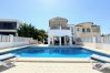 Ferienhaus in Empuriabrava - 150-Schönes Ferienhaus mit Pool und Liegeplatz Empuriabrava-Empurialola