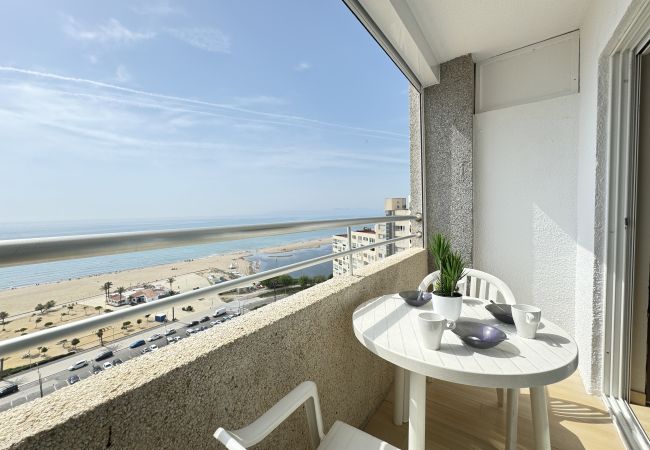 Ferienwohnung in Empuriabrava - 130- Apartment mit Meerblick in Empuriabrava