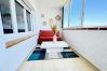Ferienwohnung in Empuriabrava - 160- Apartment mit schöner Aussicht auf den Fluss und die Berge